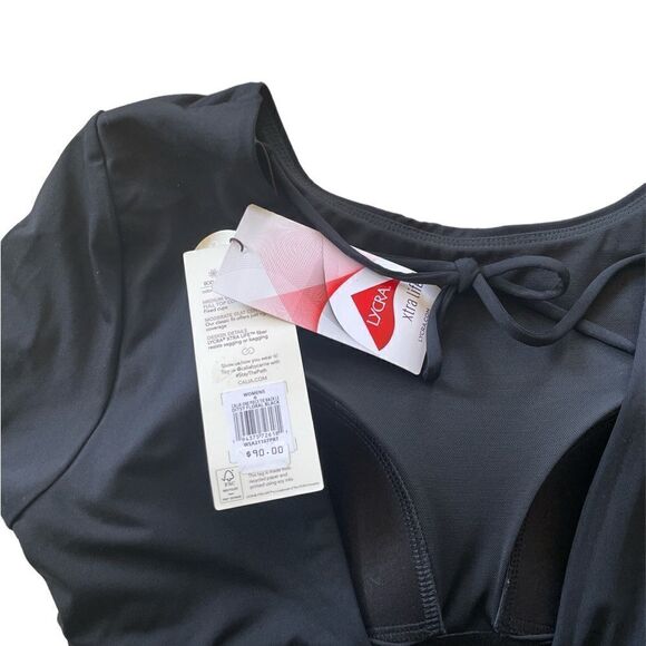 NWT CALIA by Carrie Underwood Tie Back One Piece LS Swimsuit 6 - Picture 11 of 11